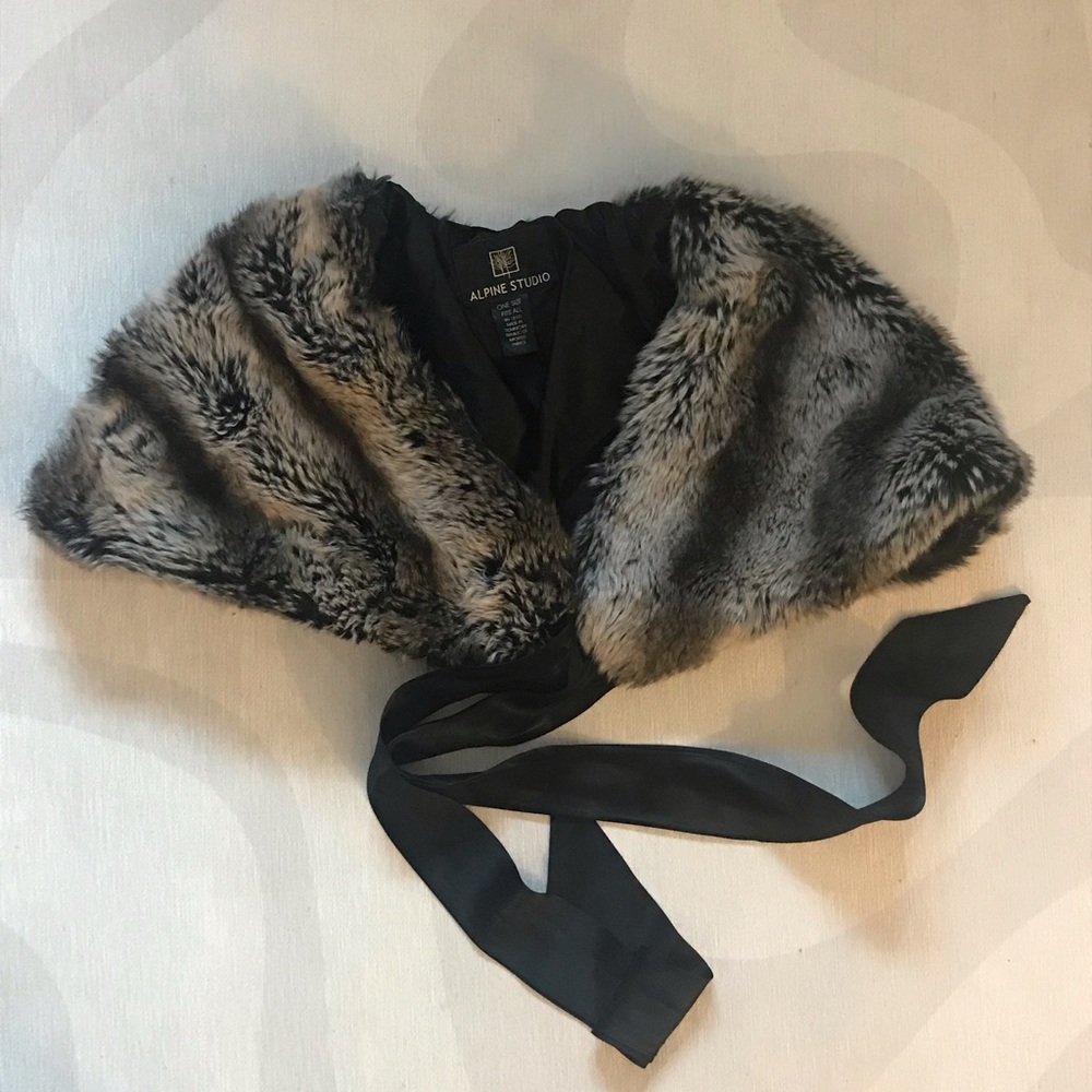 Vintage Faux fur stole
